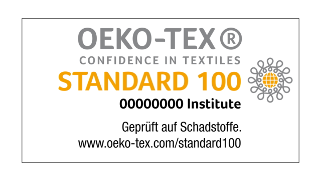 Oeko Tex Standard 100-label