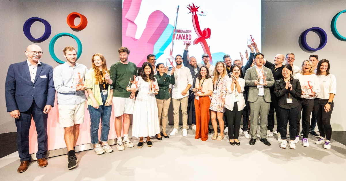 All winners of the Innovation Award of Kind + Jugend trade fair 2023.