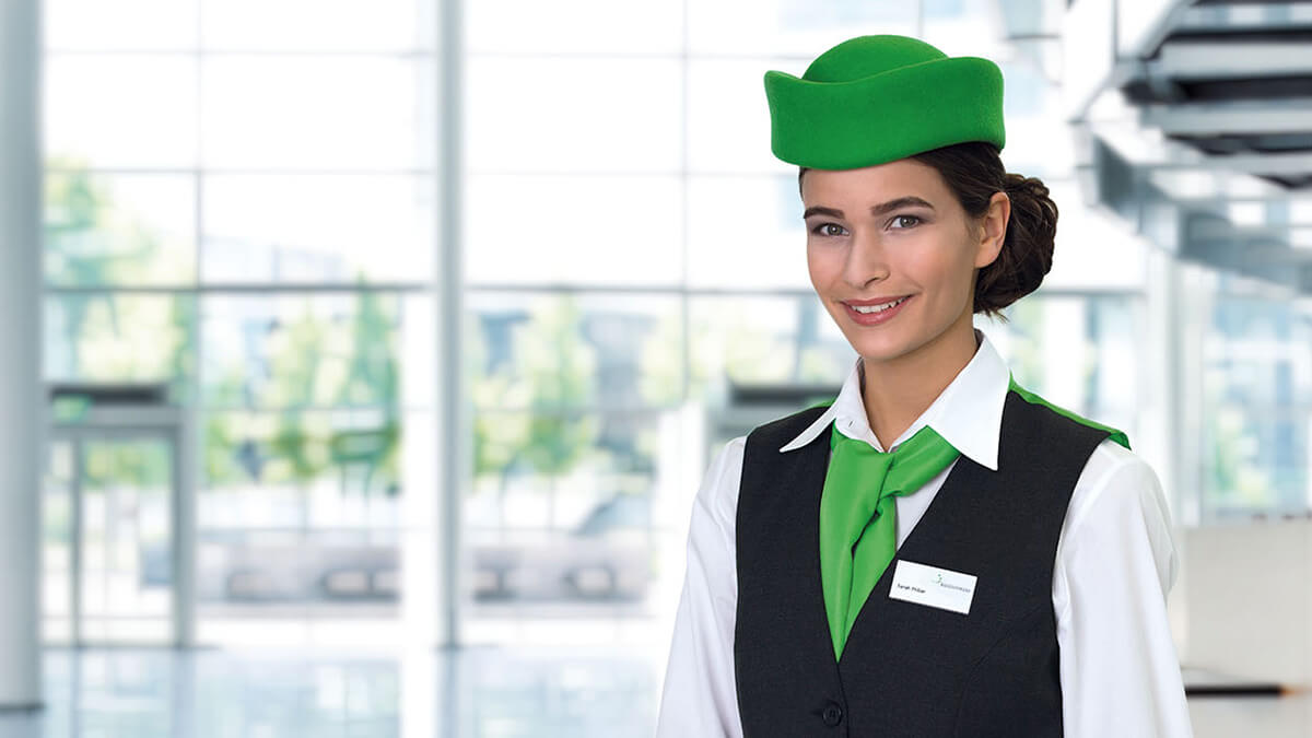 Messehostessen, Dolmetscher und Servicekräfte