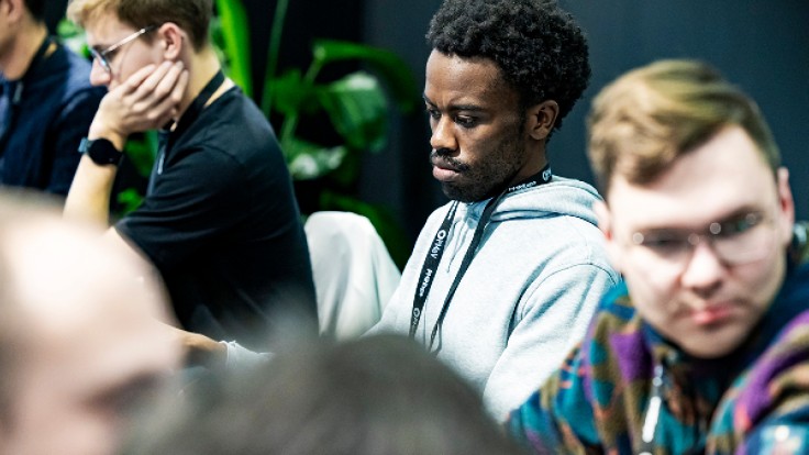 Participants in the hackathon at PMRExpo 2025