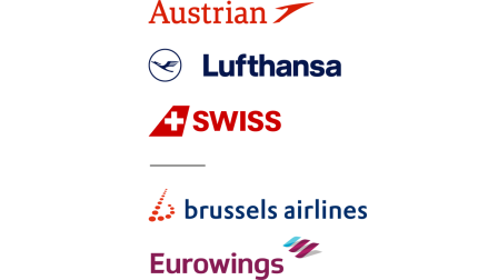 Discounted travel with Lufthansa Group Partner Airlines 促销旅行与汉莎航空集团合作伙伴航空公司