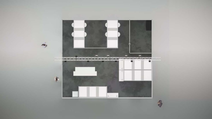 Trade fair stand Close