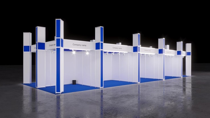 Open, communicative group stand: creative design with reduced equipment.