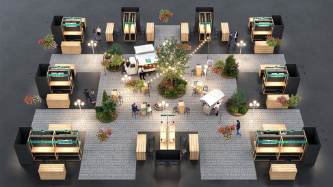 Flavour Market spoga+gafa Rendering