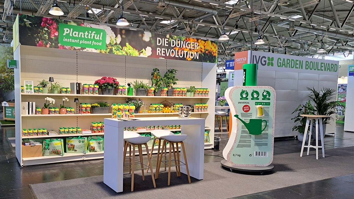 IVG Garden Boulevard auf der spoga+gafa