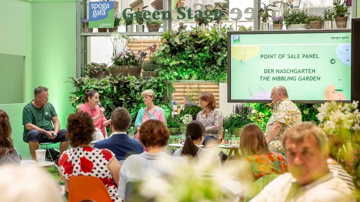Green Stage auf der spoga+gafa mit Diskussionspanel
