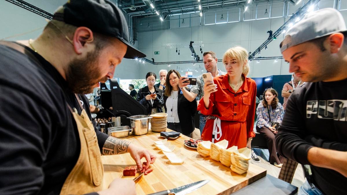 Live Cooking auf der Gartenmesse