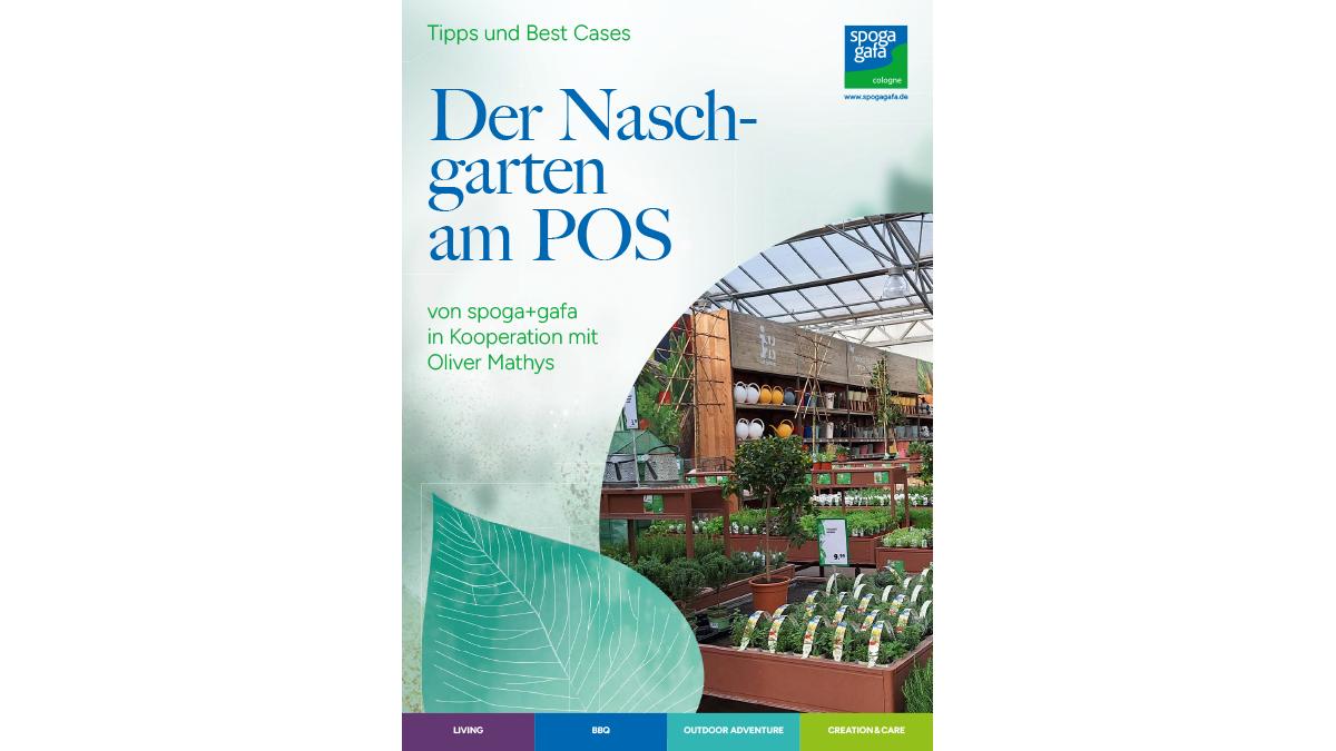 White paper snack garden