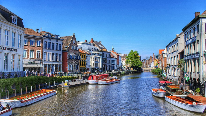 Belgian city Gent Belgian city Gent