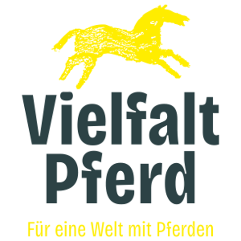 logo vielfalt pferd